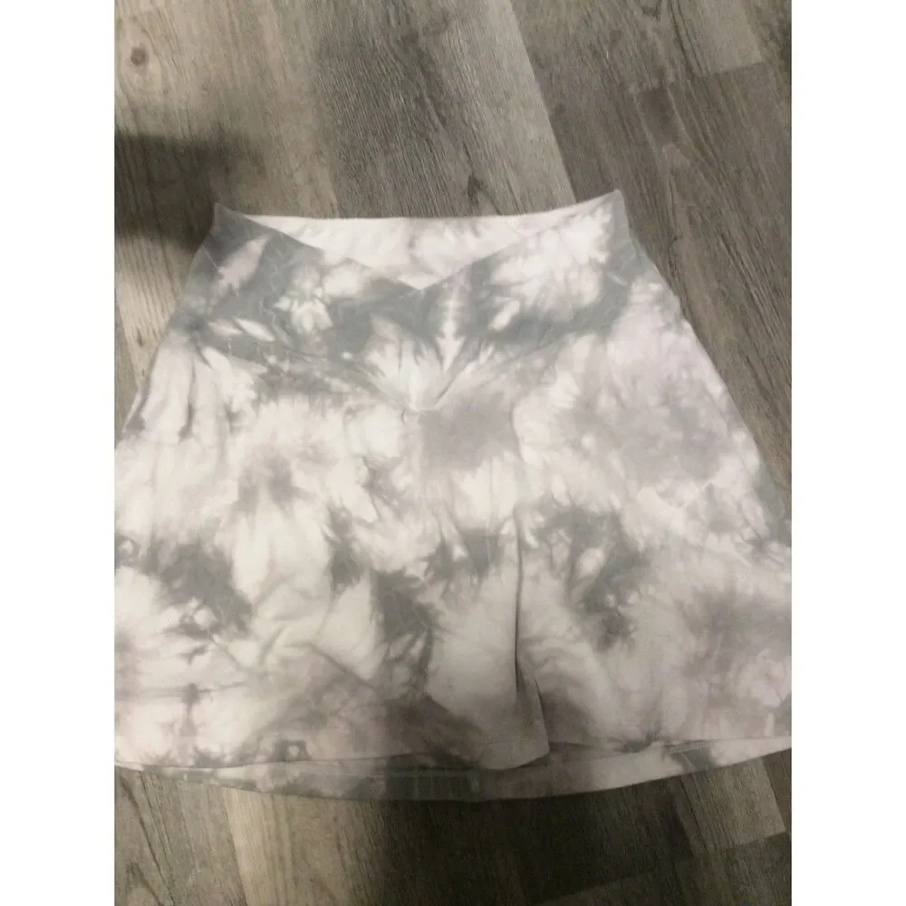 Victoria's Secret PINK Gray Skort Workout Stretch Medium